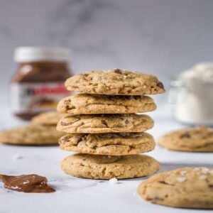 Nutella Sea Salt Cookie