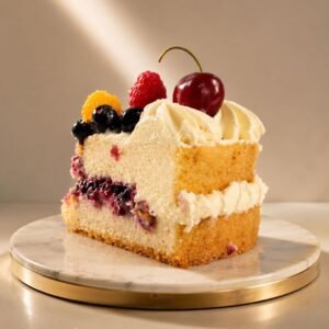 Mixed Berry Lemon Fruit Cake (1 kg)