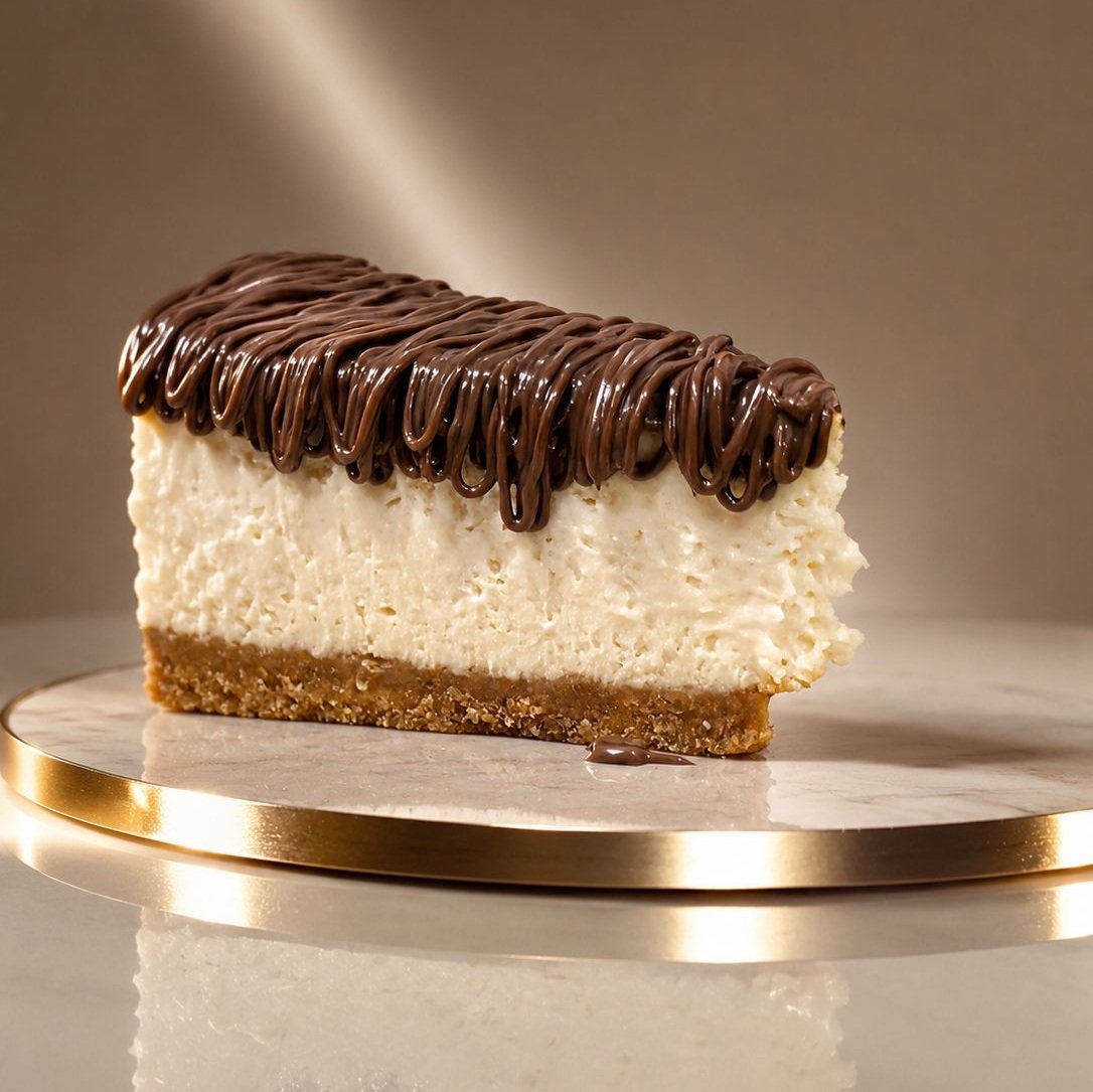 Baked Cheesecake with Nutella (1 kg)